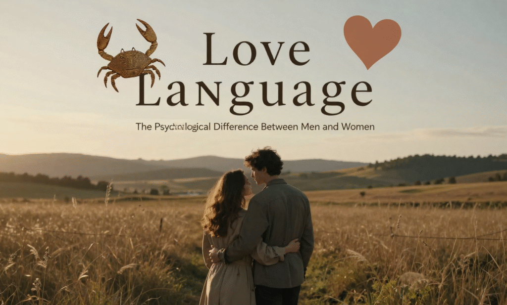 cancer man vs woman love language