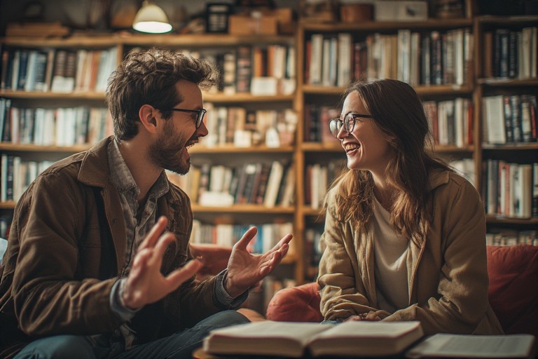 Gemini man tests a woman