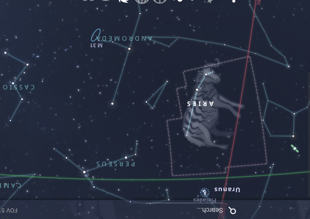 How to find Aries Constellation